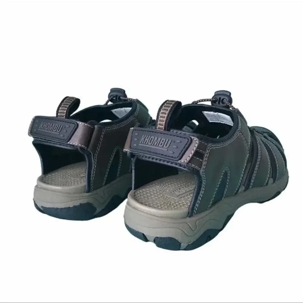 Khombu Men's Closed Toe Sandals Size 8